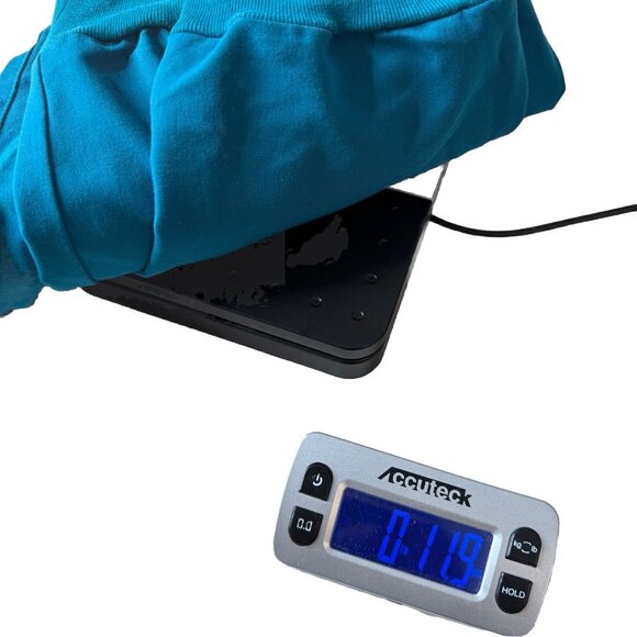 Figs Women's High Waisted Zamora Jogger Scrub Pants Pacific Blue PO:2134 Size M - Picture 10 of 10